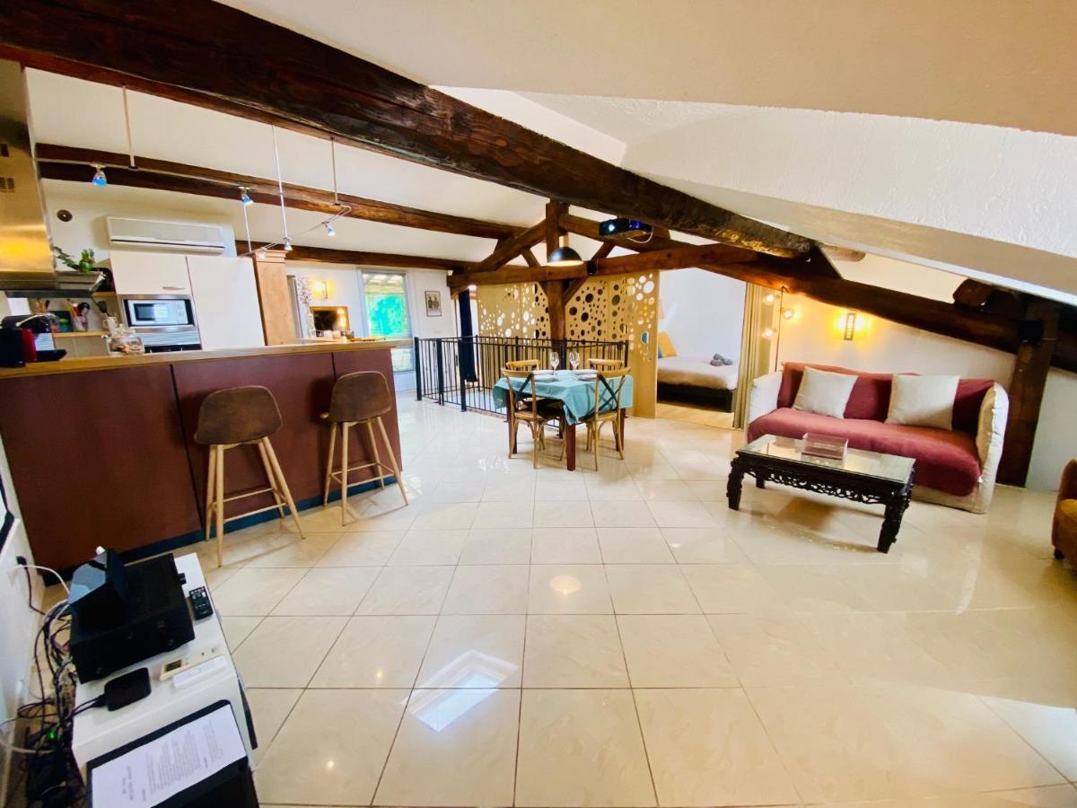 Ferienwohnung "Gigi" Superbe Loft En Plein Coeur De Sete - Terrasse Exterior foto